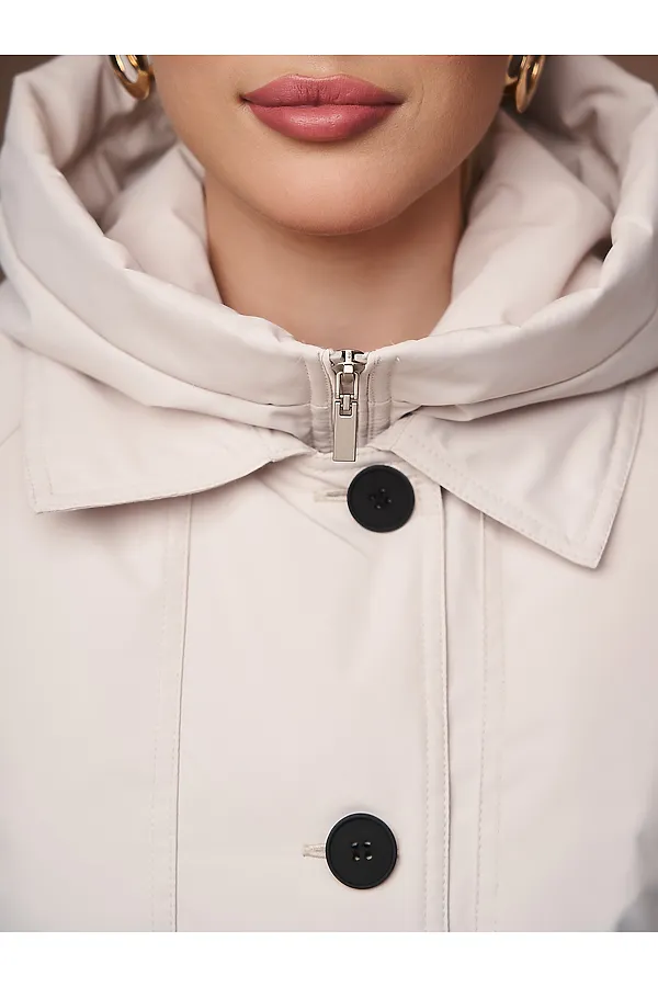 Плащ HOOPS, светло-бежевый - фото 2