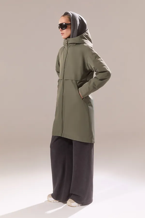 Плащ HOOPS, хаки - фото 2