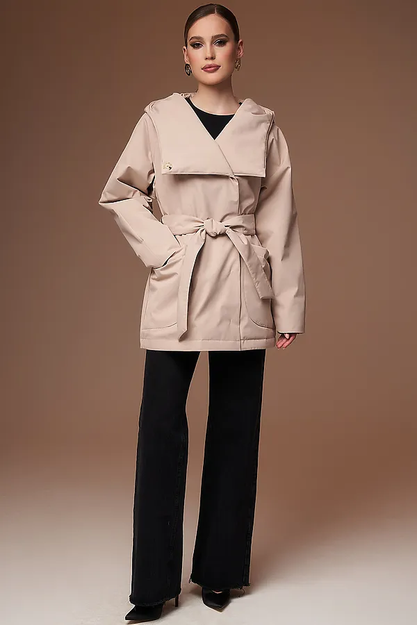 Плащ HOOPS, бежевый - фото 2