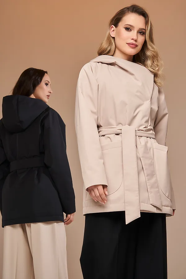 Плащ HOOPS, бежевый - фото 2