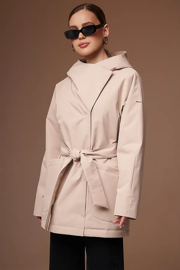 Плащ HOOPS, бежевый - фото 2