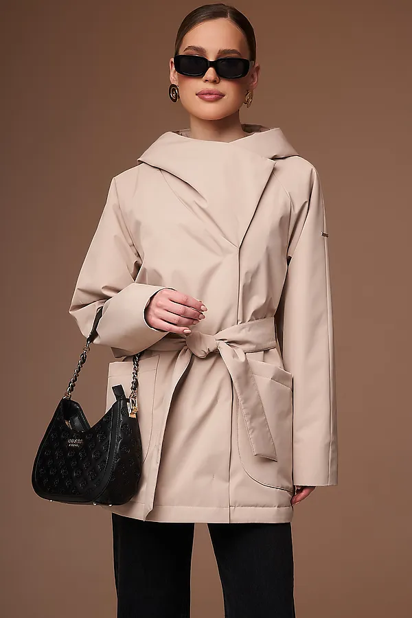 Плащ HOOPS, бежевый - фото 2