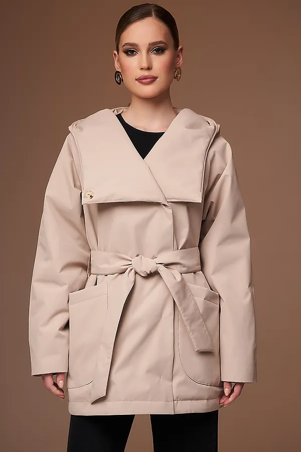 Плащ HOOPS, бежевый - фото 2