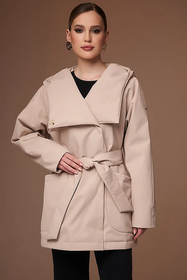 Плащ HOOPS, бежевый - фото 2