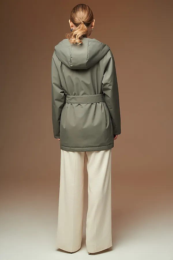 Плащ HOOPS, оливковый - фото 2
