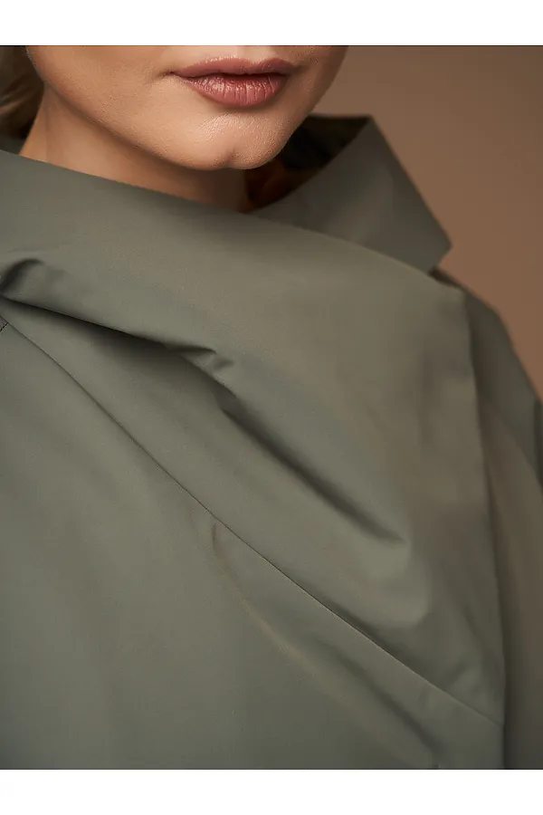 Плащ HOOPS, оливковый - фото 2