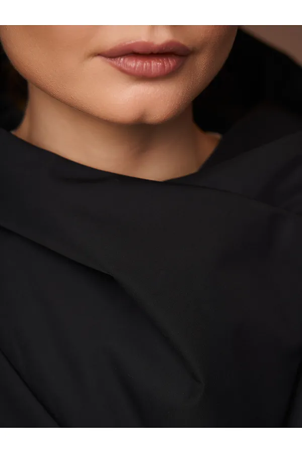 Плащ HOOPS, черный - фото 2