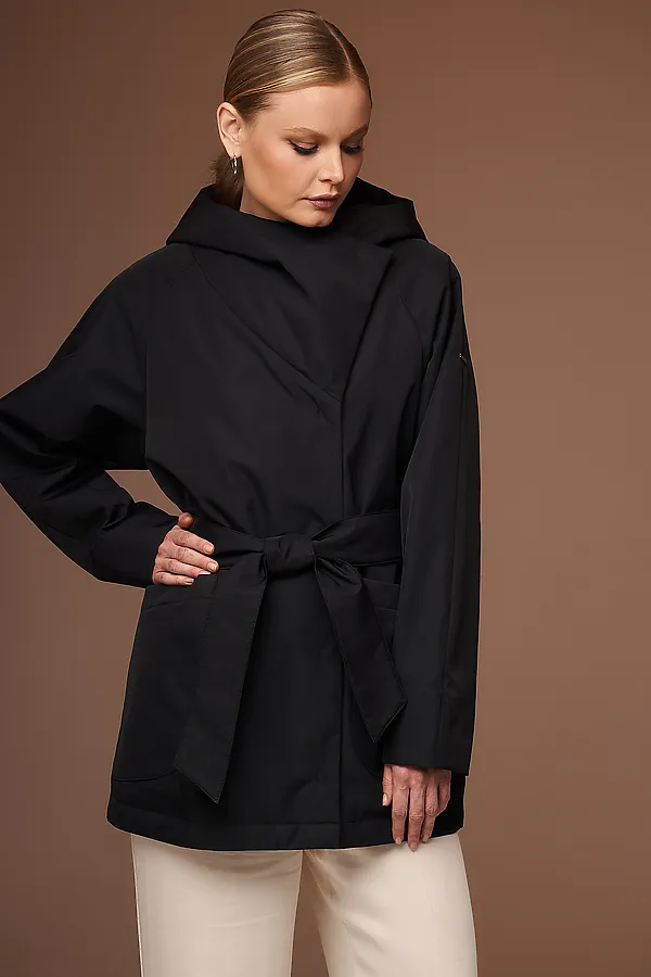 Плащ HOOPS, черный - фото 2