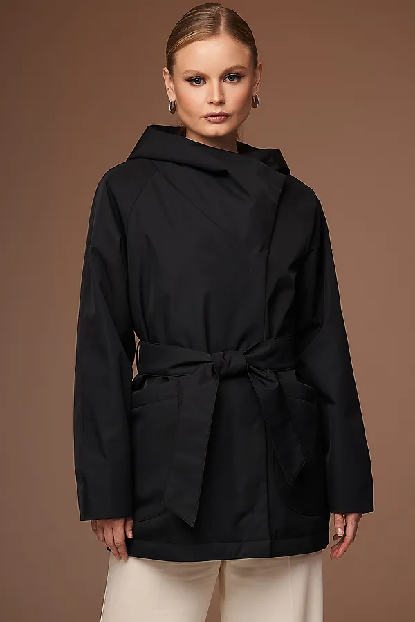 Плащ HOOPS, черный - фото 2