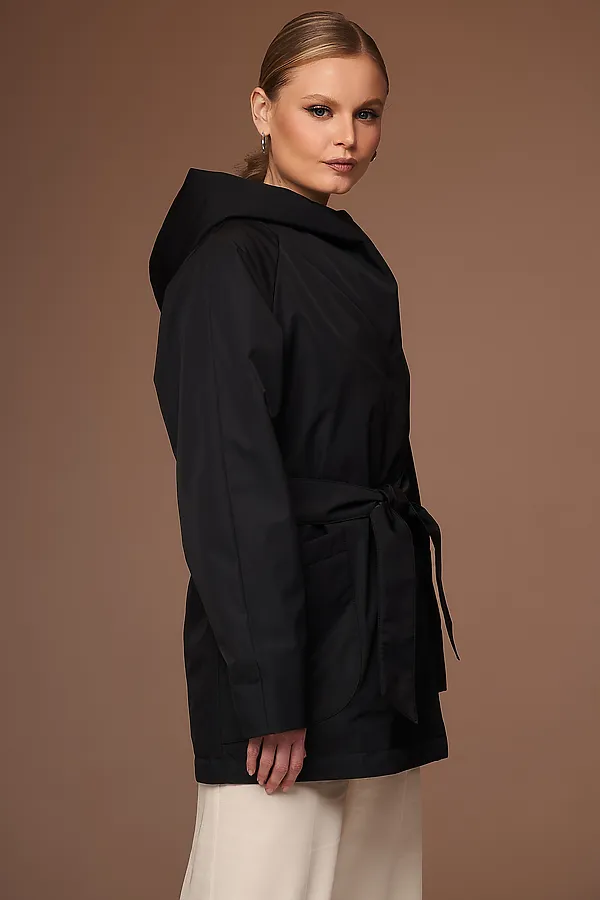 Плащ HOOPS, черный - фото 2