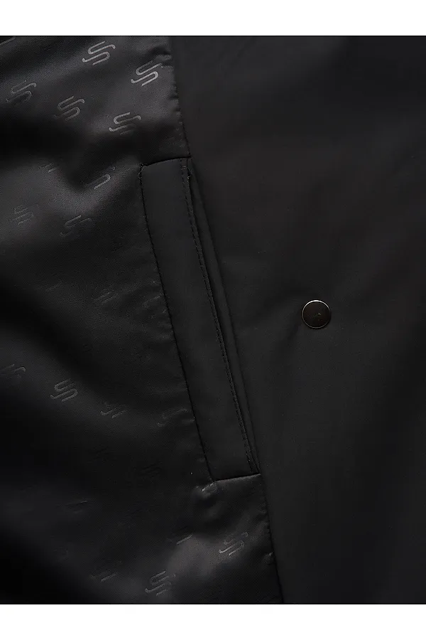 Плащ HOOPS, черный - фото 2