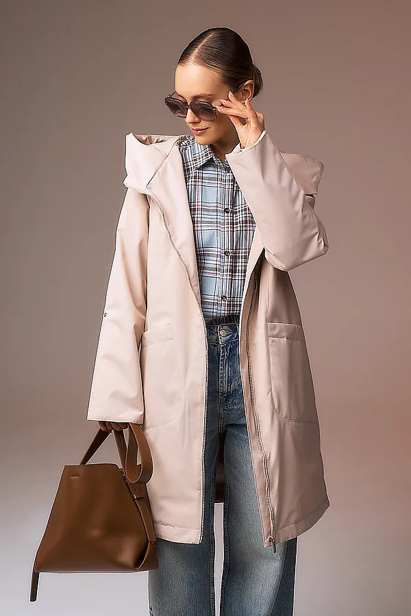 Плащ HOOPS, бежевый - фото 2