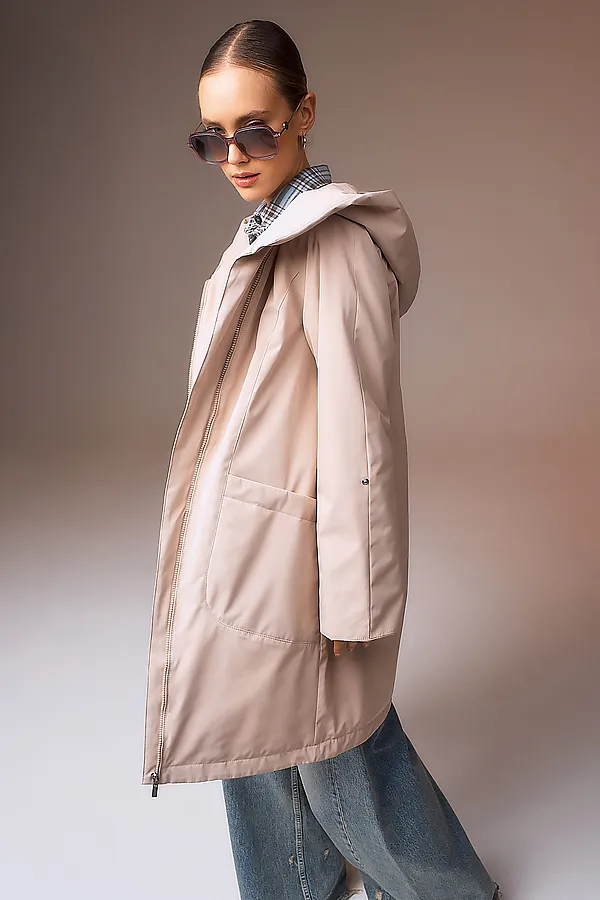 Плащ HOOPS, бежевый - фото 2