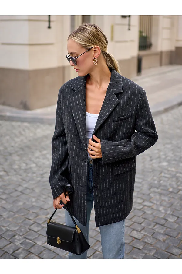 Пальто HOOPS, серый - фото 2