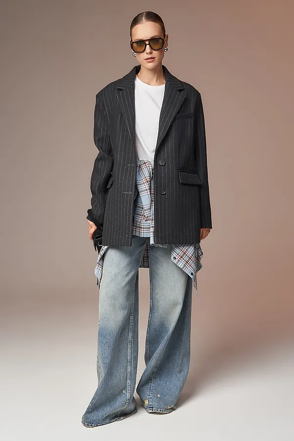 Пальто HOOPS, серый - фото 2