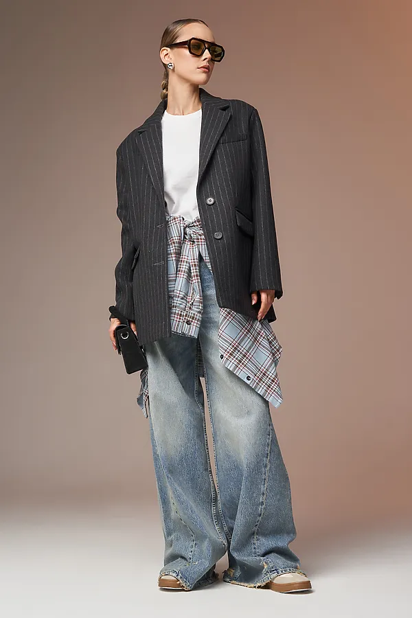 Пальто HOOPS, серый - фото 2