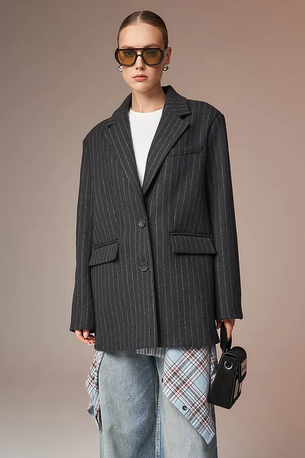 Пальто HOOPS, серый - фото 2