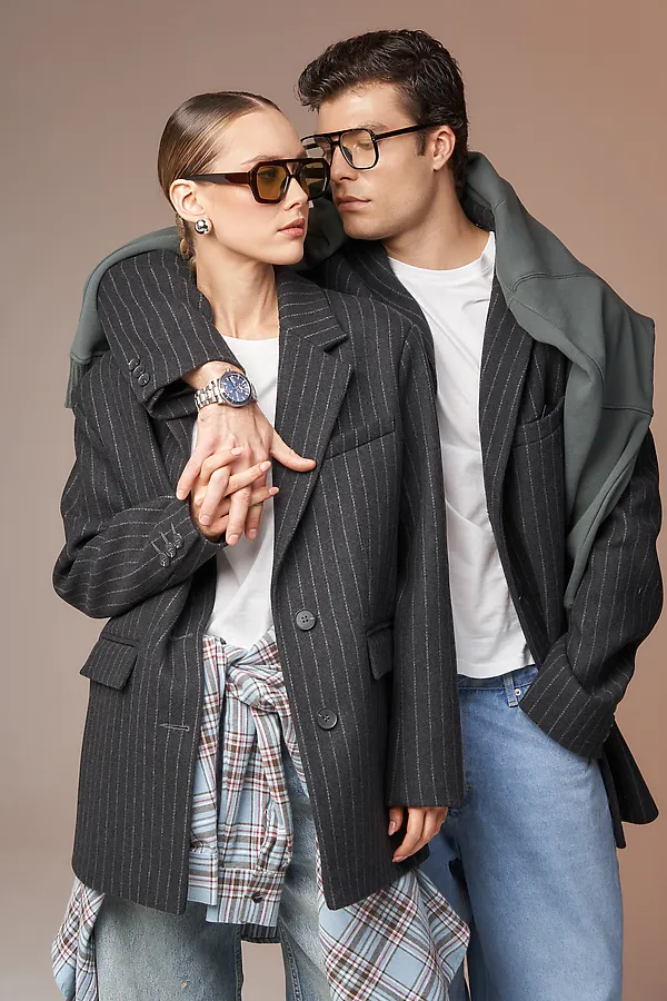 Пальто HOOPS, серый - фото 2