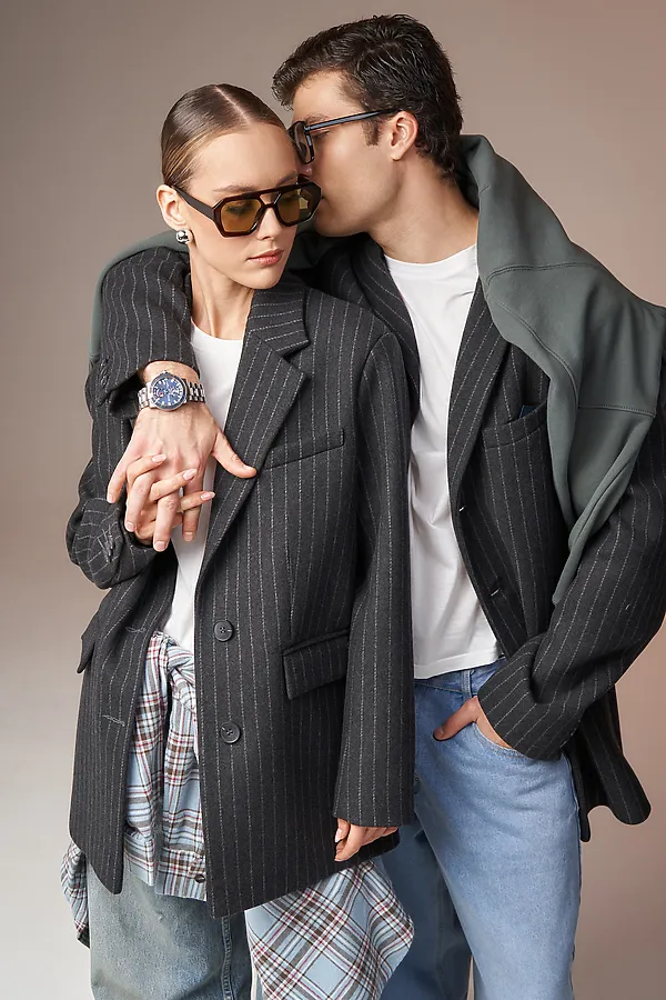 Пальто HOOPS, серый - фото 2