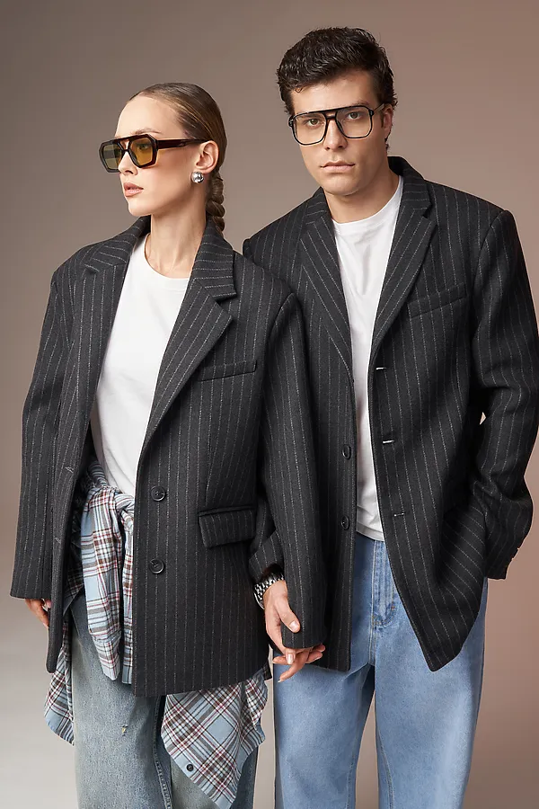 Пальто HOOPS, серый - фото 2