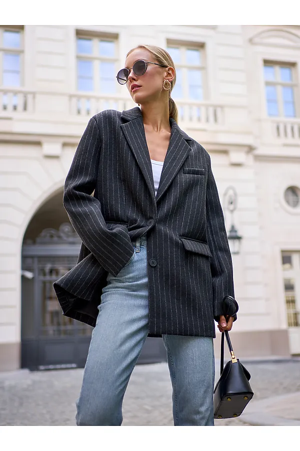 Пальто HOOPS, серый - фото 2