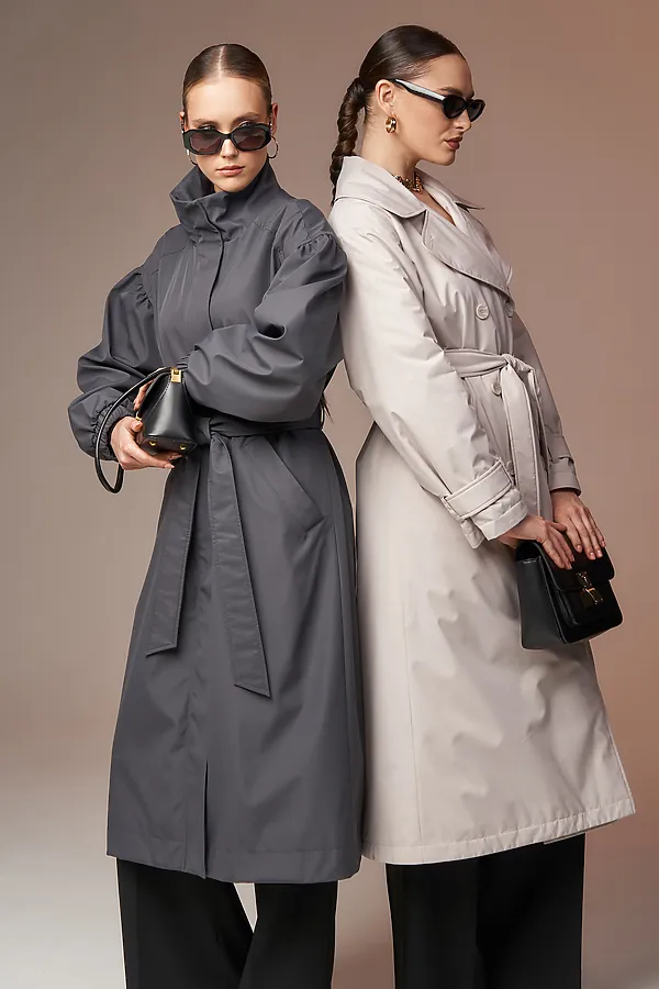 Плащ HOOPS, светло-бежевый - фото 2