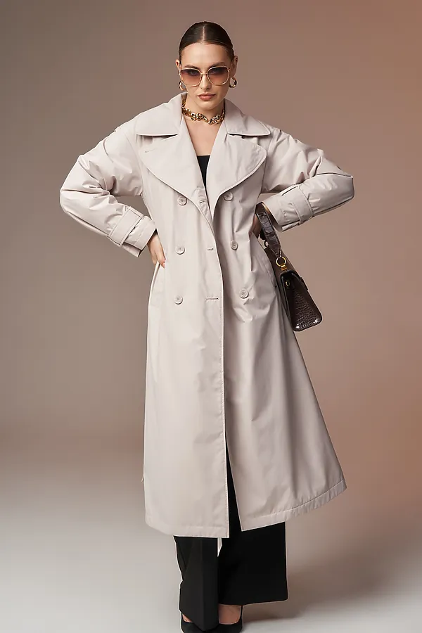Плащ HOOPS, светло-бежевый - фото 2