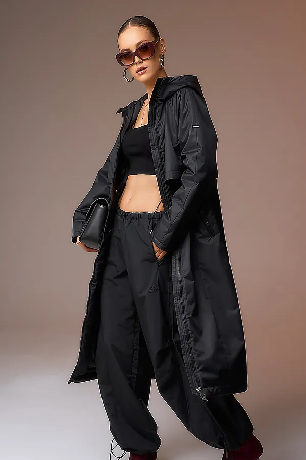 Плащ HOOPS, черный - фото 2