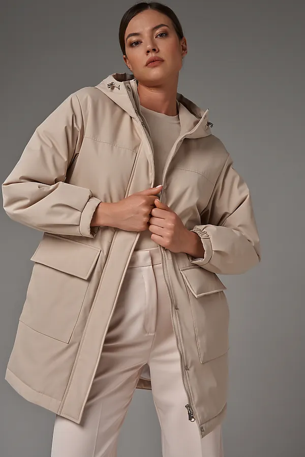 Плащ HOOPS, бежевый - фото 2