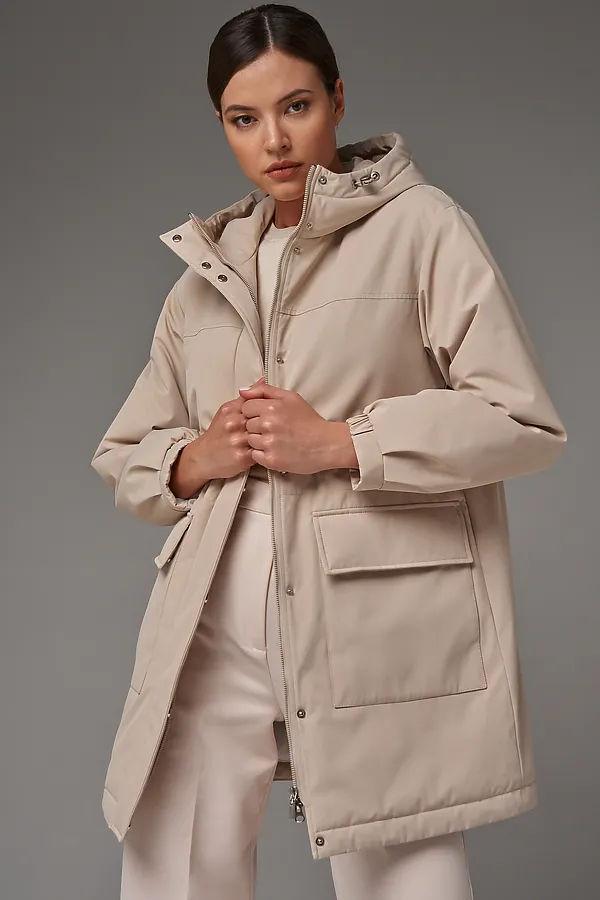 Плащ HOOPS, бежевый - фото 2