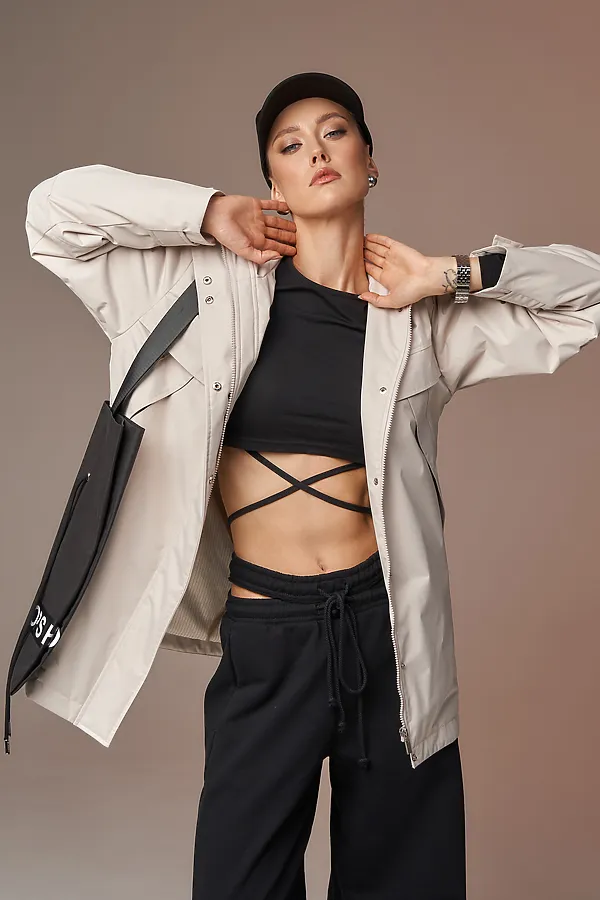 Плащ HOOPS, бежевый - фото 2