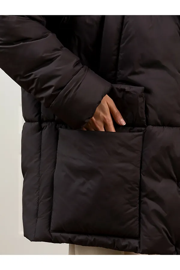 Пуховик HOOPS, коричневый - фото 2