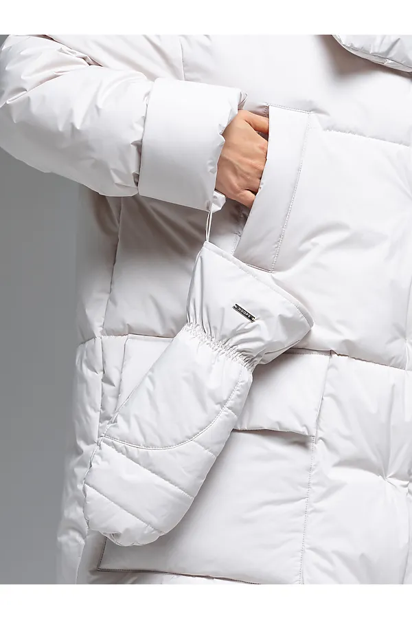 Пуховик HOOPS, светло-бежевый - фото 2