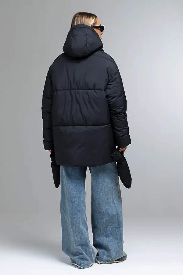 Пуховик HOOPS, черный - фото 2