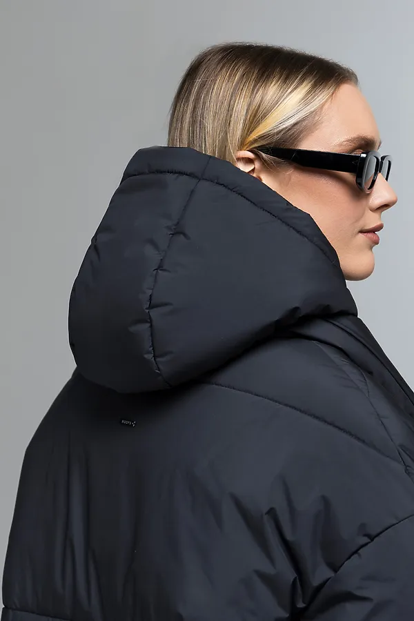 Пуховик HOOPS, черный - фото 2