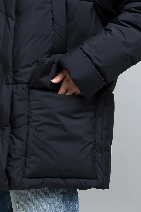 Пуховик HOOPS, черный - фото 2