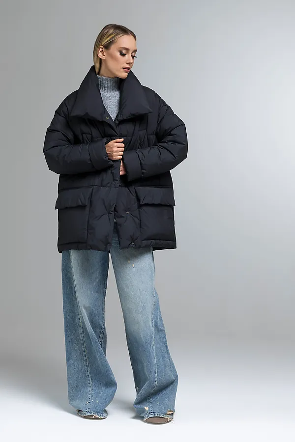 Пуховик HOOPS, черный - фото 2