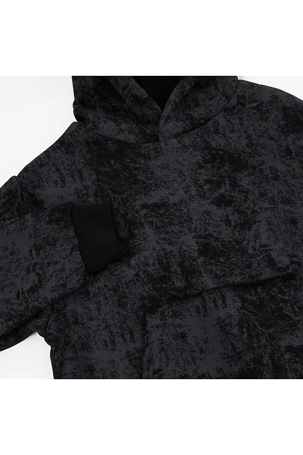 Комплект (Худи+Брюки) YOULALA, темно-серый - фото 2