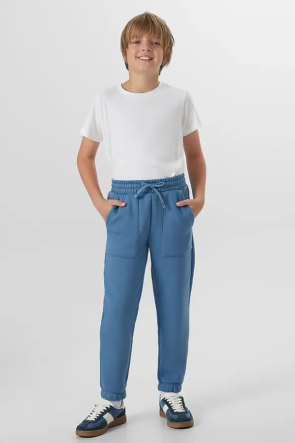 Брюки MARK FORMELLE, пыльный синий - фото 2