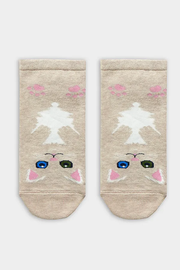 Носки MARK FORMELLE, бежевый меланж - фото 2