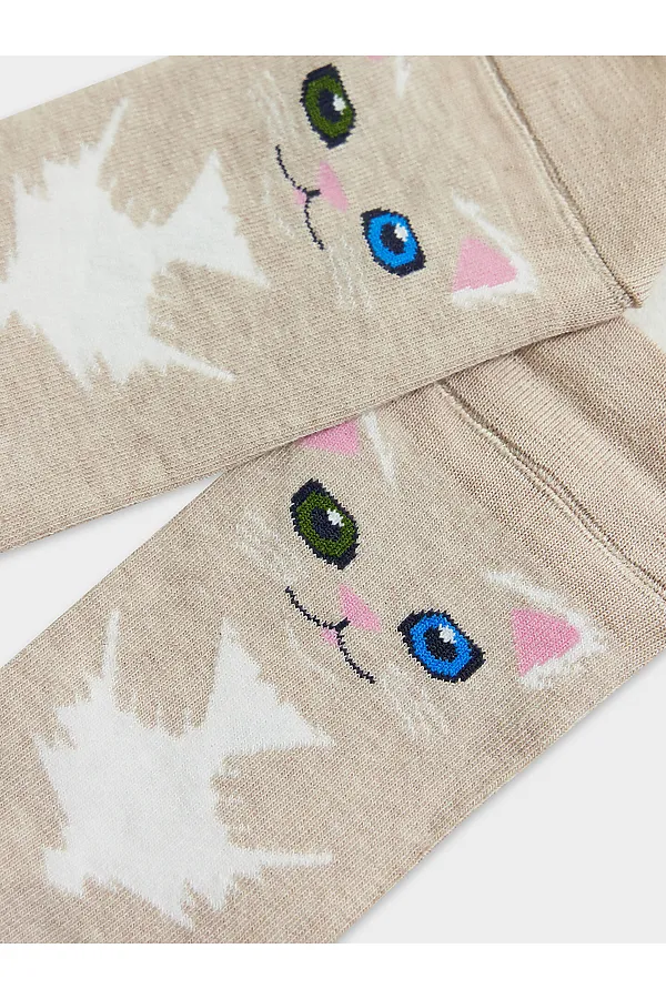 Носки MARK FORMELLE, бежевый меланж - фото 2