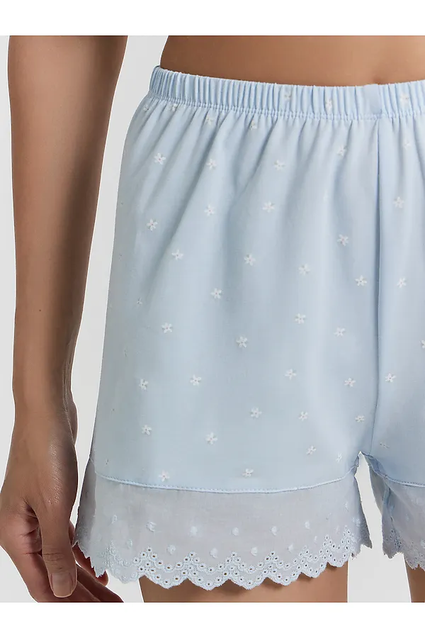 Пижама MARK FORMELLE, ромашки на голубом - фото 2