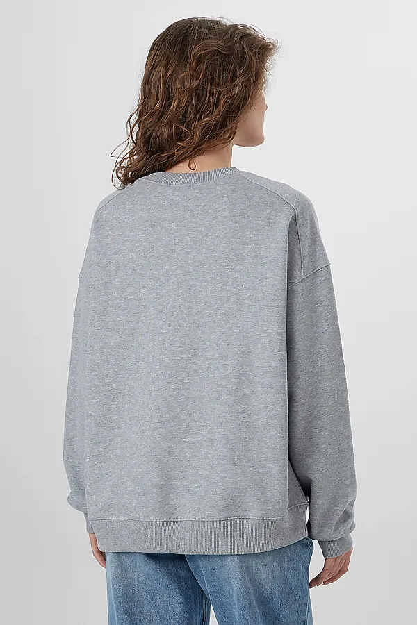 Свитшот MARK FORMELLE, серый меланж 4250-е - фото 2