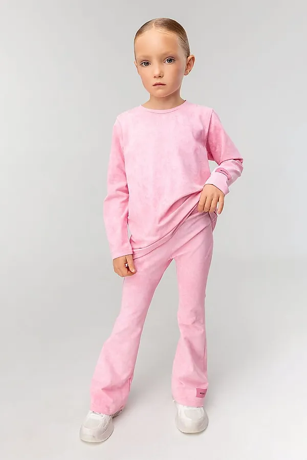 Костюм (Лонгслив+Брюки) BODO, розовый - фото 2