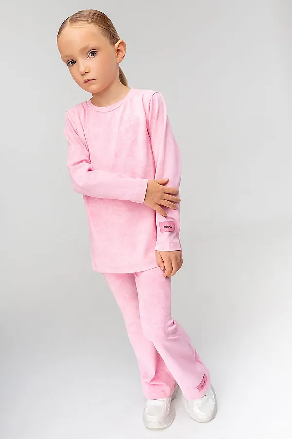 Костюм (Лонгслив+Брюки) BODO, розовый - фото 2