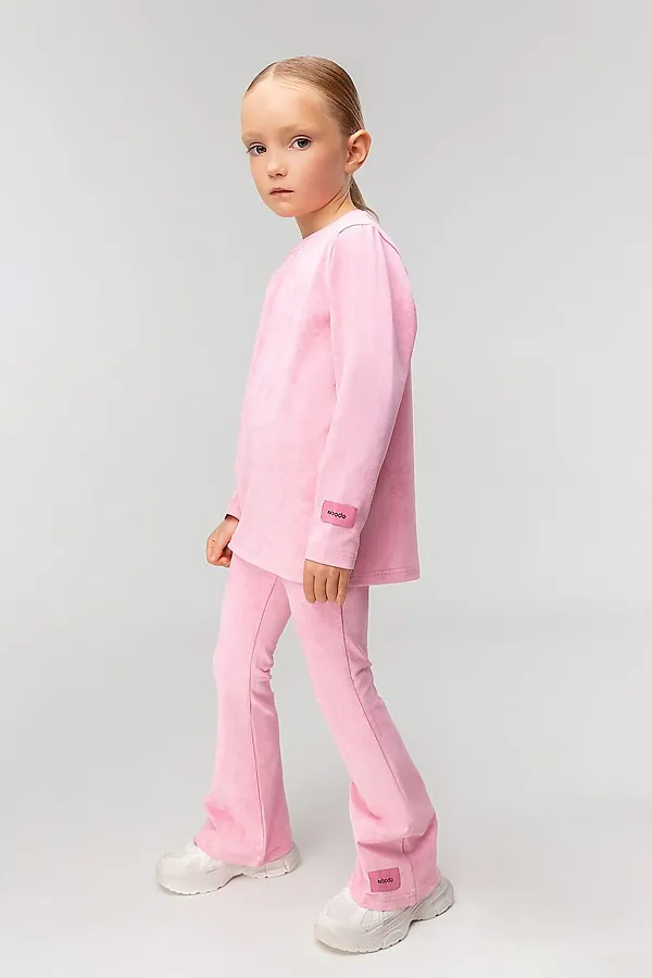 Костюм (Лонгслив+Брюки) BODO, розовый - фото 2