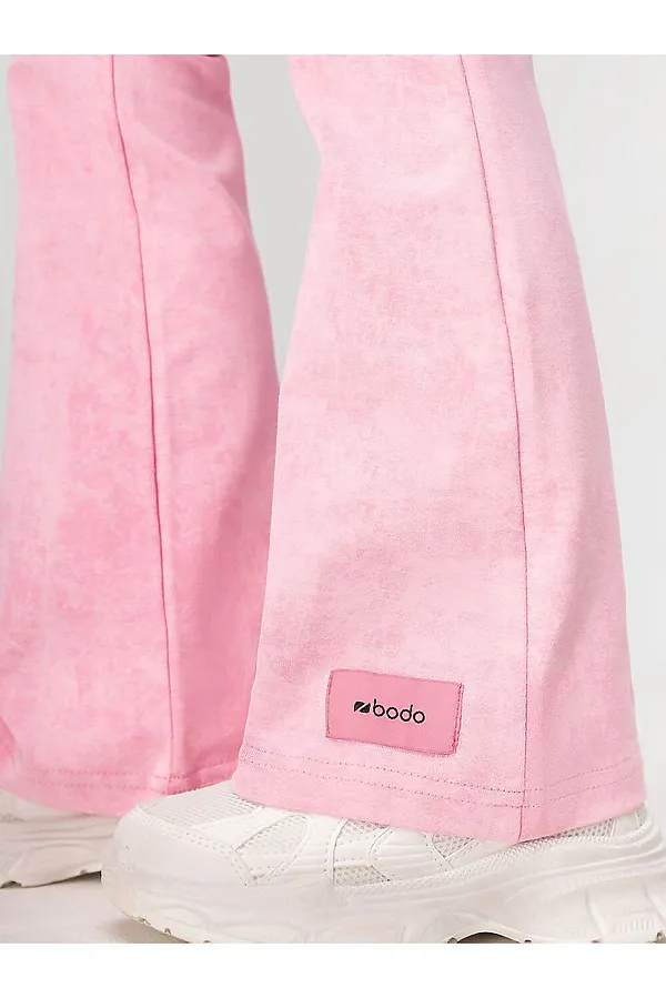 Костюм (Лонгслив+Брюки) BODO, розовый - фото 2
