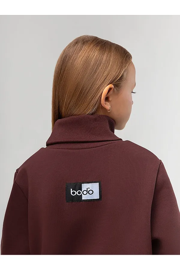 Костюм (Водолазка+Брюки) BODO, темно-коричневый - фото 2