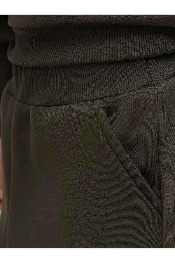 Костюм (Водолазка+Брюки) BODO, темный хаки - фото 2