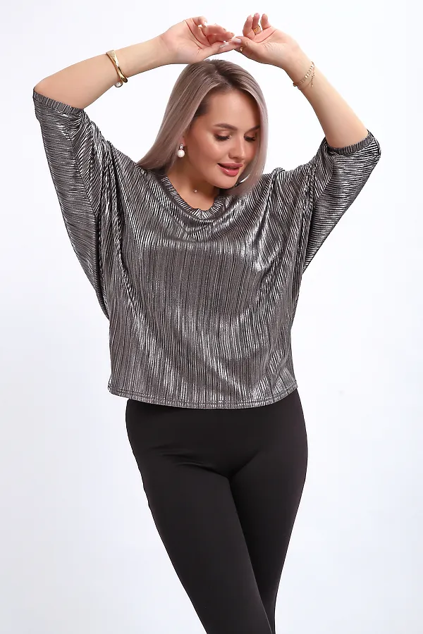 Блузка 32740 НАТАЛИ, черный - фото 2